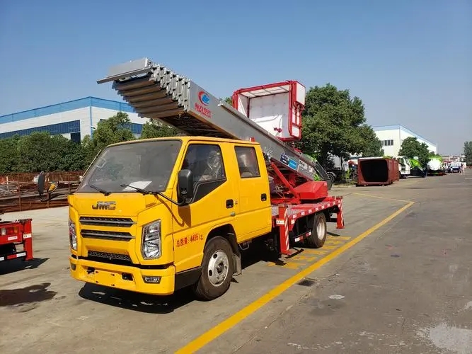 旺苍附近云梯车出租 砂石搬运