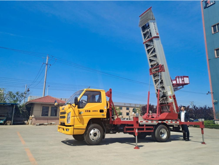 旺苍常年租赁32米云梯车